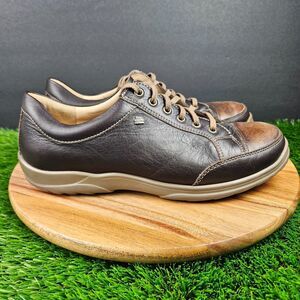 Finn Comfort Alamo Shoes Mens 7.5 Two Tone Leather Gorpcore Comfort Sneakers